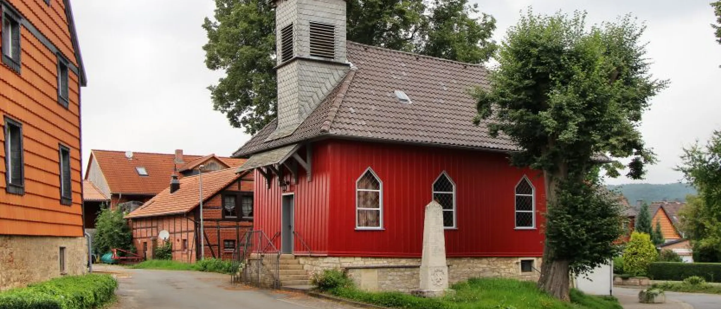 Das Bild zeigt die St.-Urban-Kapelle in Wrescherode